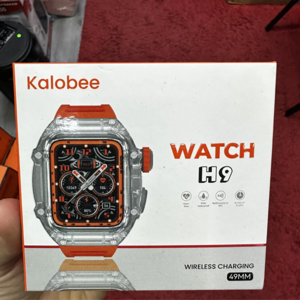 KALOBEE H9 WATCH ÖZEL KORUMALI SU GEÇİRMEZ DARBELERE DAYANIKLI - Görsel 4