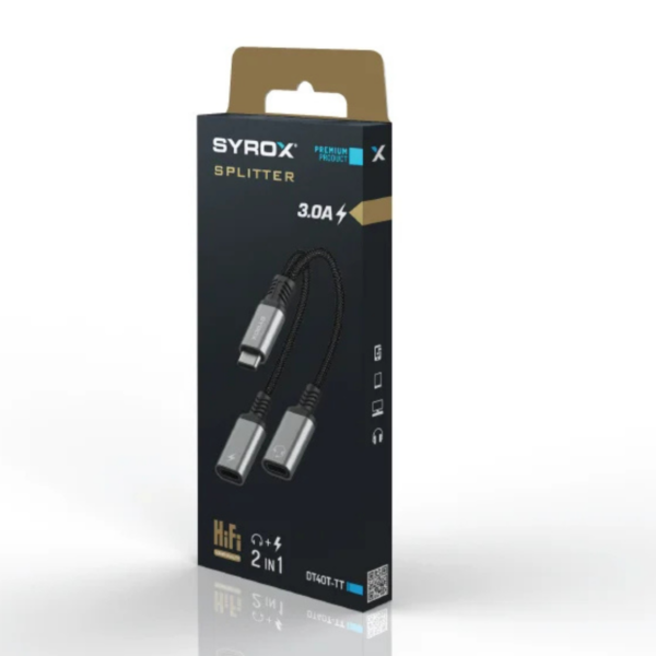 SYROX DT40T-TT TYPE-C SPLITTER