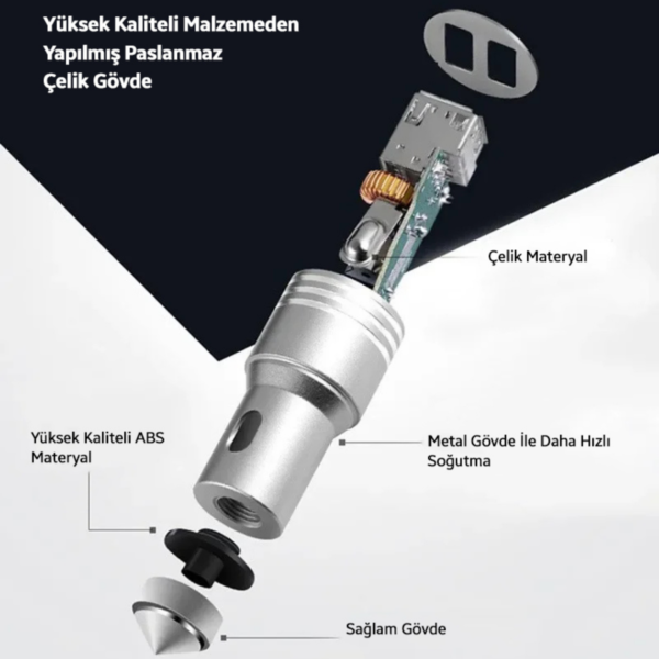 LUCATECH LC-147 TYP-C ARAÇ ŞARJ ALETİ 3.4A - Görsel 4